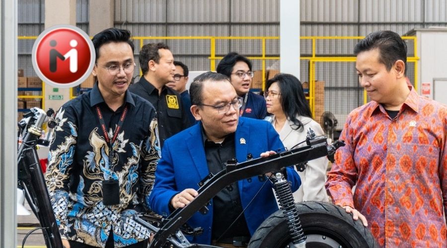 Komisi VII DPR RI Kunjungi Pabrik QJ Motor Di Cikarang, Jawa Barat