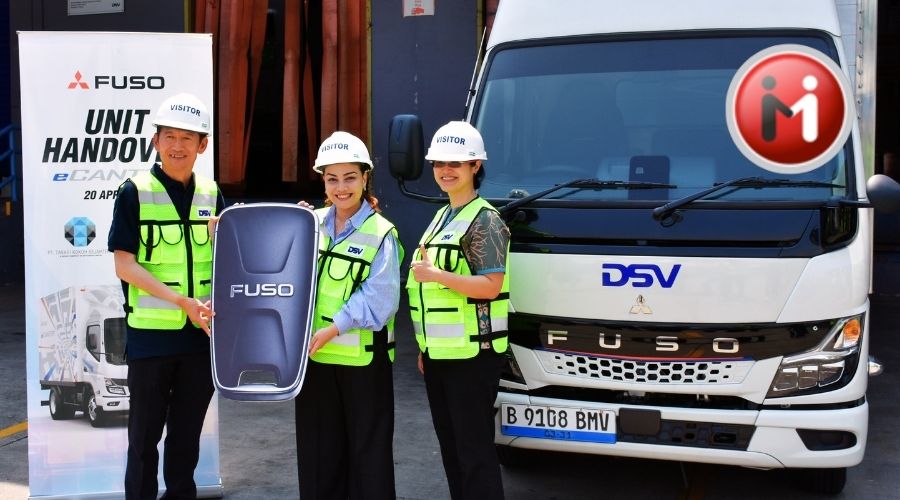 Kini Truk Listrik eCanter Dapat Disewa