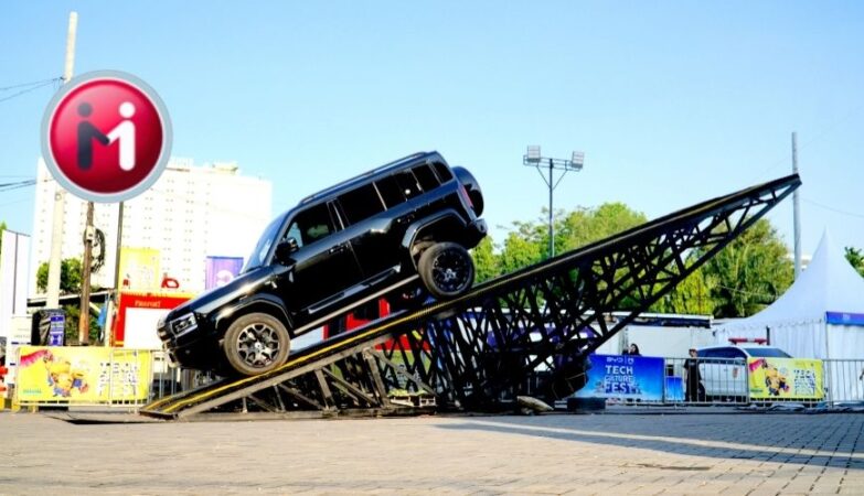 Monster Track di acara BYD Tech Culture Fest 2026 menghadirkan pengalaman off-road interaktif yang menarik