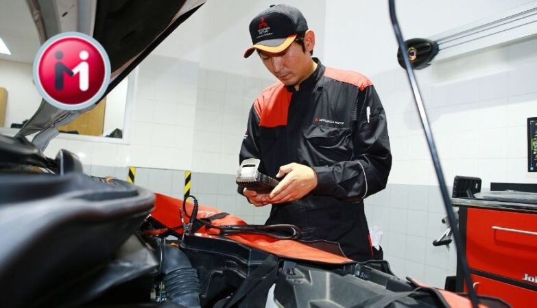 Mekanik bengkel resmi Mitsubishi wajib melakukan pemeriksaan komponen slow moving kendati usia pakainya masih lama.