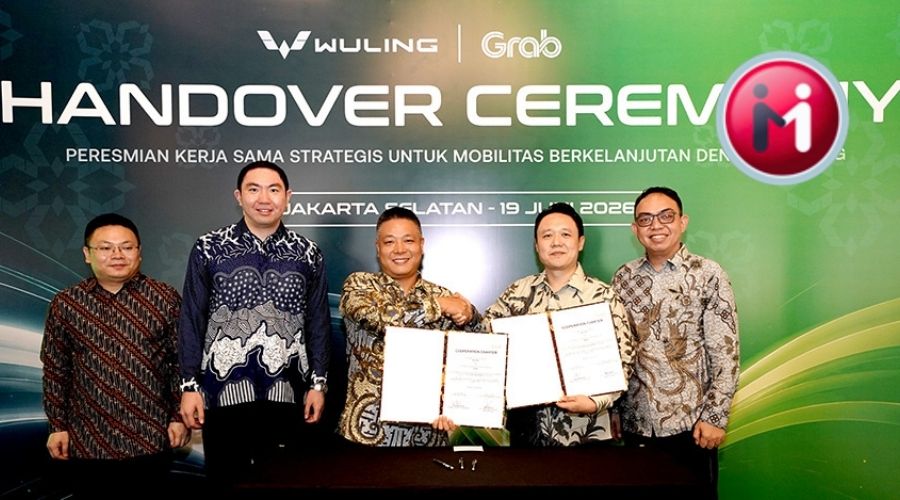 Grab Indonesia akan menggunakan Wuling New BinguoEV Lite sebagai armada GrabRental