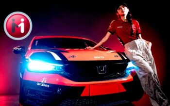 Rachel Cia merupakan pebalap debutan Tim Honda Racing Indonesia