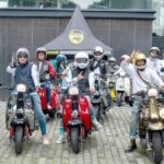 Sebanyak 20 orang anggota Scomadi Owners Indonesia merayakan acara Jakarta Mods May Day 2026
