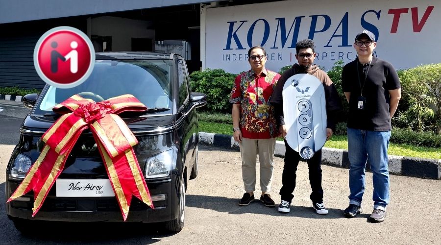 Juara satu Stend-Up Comedy Indonesia mendapat hadiah utama Wuling AirEV