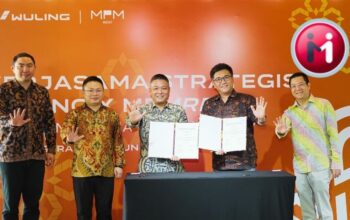 PT Mitra Pinasthika Mustika Rent (MPMRent) pengadaan 50 unit mobil listrik Wuling New BinguoEV Lite