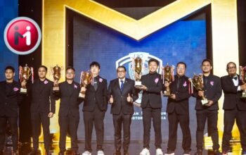 PT Honda Prospect Motor (HPM) bersama tim balap Honda Racing Indonesia (HRI) menerima berbagai penghargaan dalam malam puncak IMI Awards 2025
