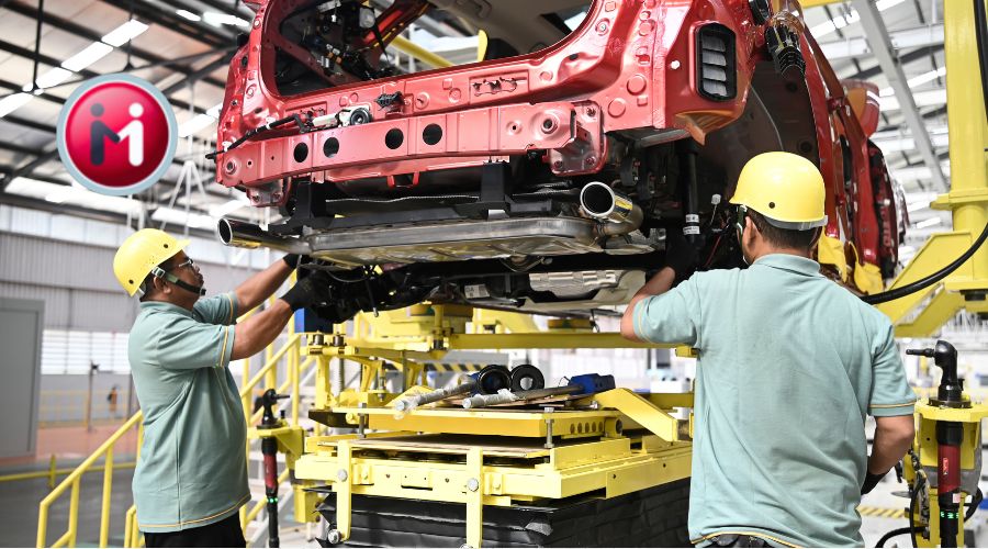 Perakitan Mobil Mazda milik PT. Eurokars Motor Indonesia Diresmikan
