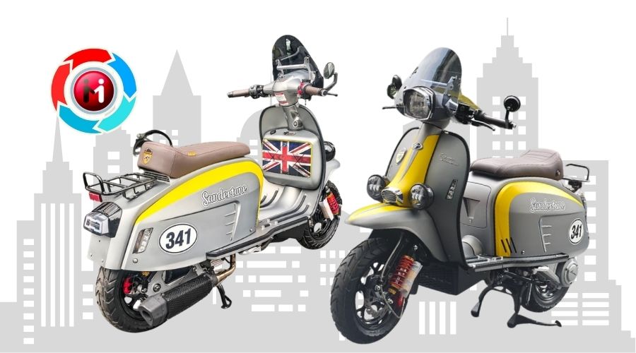 Scomadi Memboyong Scomadi Turismo Technica 200w “Frank Sanderson Edition”