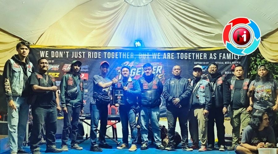 Ulang Tahun Yamaha RXZ RZR Club Indonesia Digerudug Ratusan Bikers