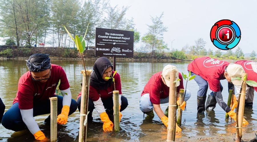 PT Suzuki Indomobil Sales (SIS) bersama Pandu Laut Nusantara dan Susi Air melaksanakan “The Indonesian Coastal Greenbelt Project”